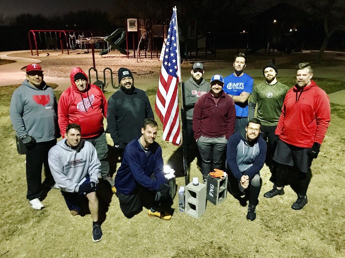 F3Alliance's tweet photo. BEATDOWNS ARE BETTER WITH FNG’S!
Meet “FROZEN PIZZA!” 🍕💪🏼
“WELCOME!!!”
#f3alliance #fitness #fellowship #faith #FNG #FriendlyNewGuy #FrozenPizza https://t.co/sz4ByvIaYn