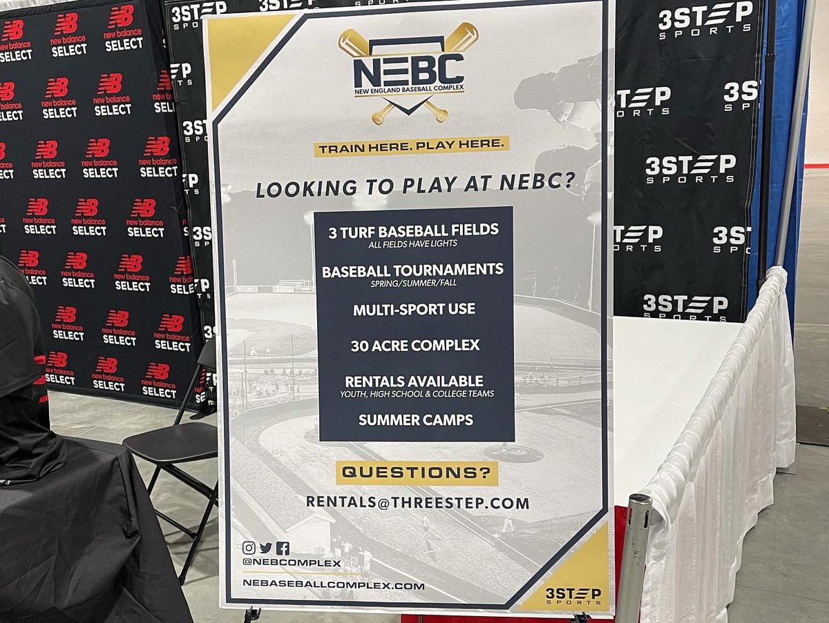 Excited to be at the World Baseball Coaches Convention at Mohegan Sun! Come visit our booth tonight 6-9pm, tomorrow 9am-6pm or Saturday 8am-noon. #selectbaseball <a href="/3StepSports/">3STEP Sports</a> <a href="/NEBComplex/">New England Baseball Complex</a>