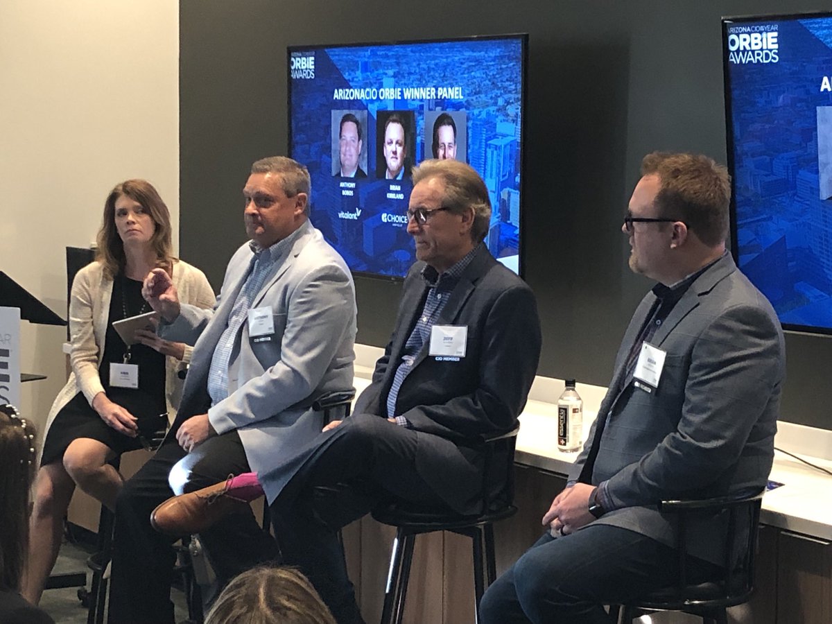 Greg Barr (@phxeditor) on Twitter photo Powerhouse panel of CIOs from <a href="/InsightEnt/">Insight Enterprises</a> Vitalant and Choice Hotels at Arizona CIO of the Year finalists event at Cambria Hotel Phoenix Powerhouse panel of CIOs from <a href="/InsightEnt/">Insight Enterprises</a> Vitalant and Choice Hotels at Arizona CIO of the Year finalists event at Cambria Hotel Phoenix
