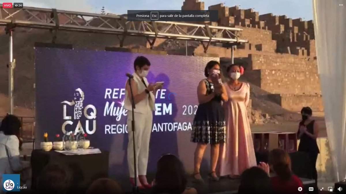 company_value's tweet photo. Le damos nuestras felicitaciones a @criordor , miembro de la Convención Constitucional en representación del distrito n° 3, premiada en la Categoría Ciencia, en la Ceremonia de Premiación: REFERENTE MUJER STEM REGIÓN DE ANTOFAGASTA
#STEM #LIQCAU #HEUMA #UCN #ANTOFAGASTA https://t.co/WCM3pTZS1w