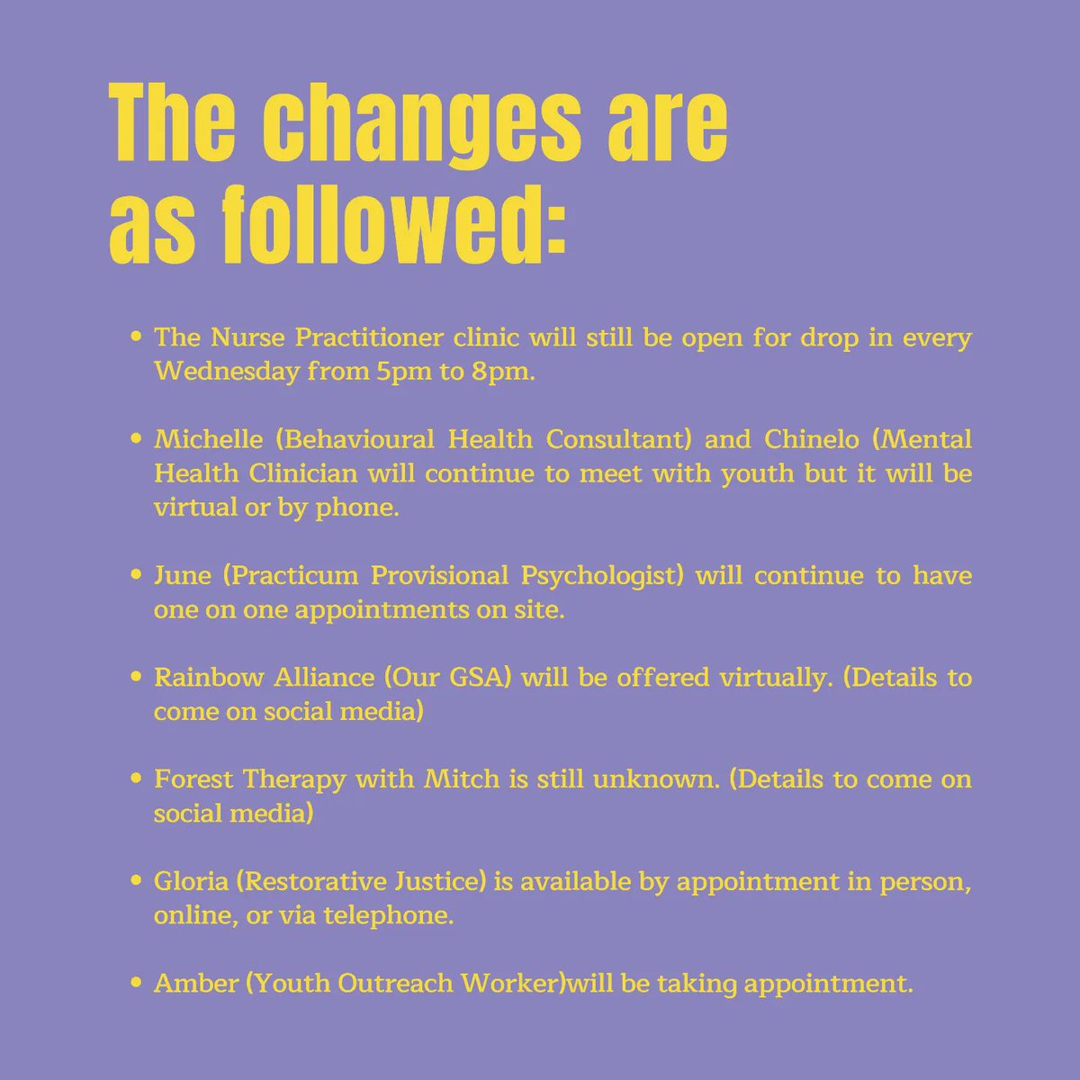 The Bridge Wellness Hub for Youth tweet media