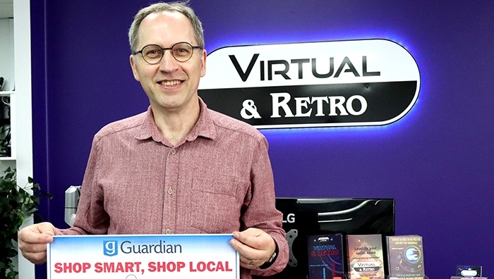 RetroVirtual's tweet photo. We're in the paper! Nice piece by Madison, but one minor correction - anyone who says you can 'stare into the eyes of crazed zombies without panic' clearly hasn't heard me screaming like a banshee while playing Arizona Sunshine.

https://t.co/xV0AlzULGm https://t.co/fAK9P3UcII