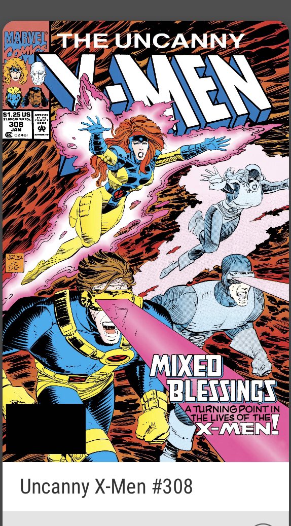 4TH GIVEAWAY!! Digital Uncanny X-Men #308 on VeVe. Because #VeVeFam 

I’ll pick one winner on Jan. 14 at 8 PM central time. To enter, you must:

1. Follow me on twitter.
2. Retweet this.

#giveaway #veve #ecomi #omi #nft #digitalcollectibles 
@VeVeVault  <a href="/NFTWonderfull/">Non Fungible ⭕️</a>