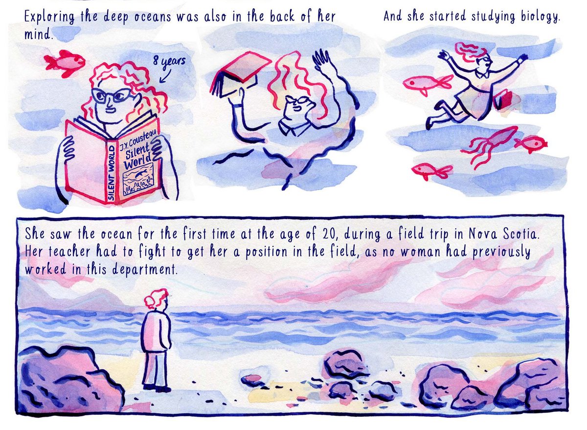 Ocean_Networks's tweet photo. Just stumbled upon this fabulous comic about Verena Tunnicliffe's story by @ShereeDomingo, which was featured in the comic book "Of Course! 8 inspiring stories about becoming a scientist'. Check it out!   https://t.co/M413qLZW6M #WomeninSTEM #youngscientists https://t.co/ZE6mm8XdDl