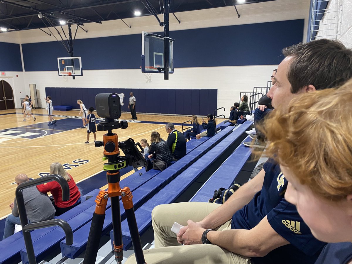 Huge shoutout to ⁦<a href="/AndyDemetra/">Andy Demetra</a>⁩ for teaming up with Bowen to provide the play by play for the ⁦<a href="/heritageprep_/">Heritage Preparatory School</a>⁩ middle school girls basketball game today, less than 24 hours after calling ⁦<a href="/GTMBB/">Georgia Tech Men’s Basketball</a>⁩ vs Boston College! I work with the BEST people in college sports!