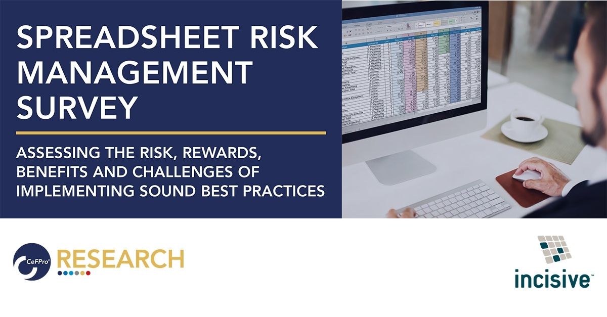 IncisiveSW's tweet photo. Considering, building, or using a spreadsheet management program? Weโre conducting research to understand the risks, rewards, benefits, and challenges of implementing your program, and invite you to participate in our survey. https://t.co/GRgT0MHA5c #spreadsheetrisk https://t.co/Icee8O9spy