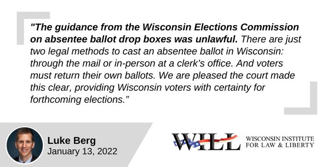 Waukesha County Judge Deals HUGE BLOW to Democrats — Bans Use of Absentee Ballot Drop Boxes in Wisconsin FJBQniPXEAIoPED?format=jpg&name=small