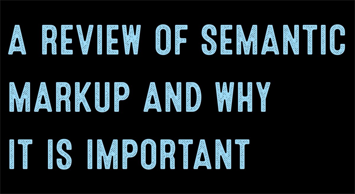 maribelogray's tweet photo. Coding for Beginners: Week 53 RecapโWhat is Semantic Markup and Why it is Important https://t.co/HU07ec6khy via @YouTube #HTML #CSS #coding #designerslearncode #dailycodesnippet #codingforbeginners #accessibility #semanticmarkup https://t.co/WGDp1Vm6AD