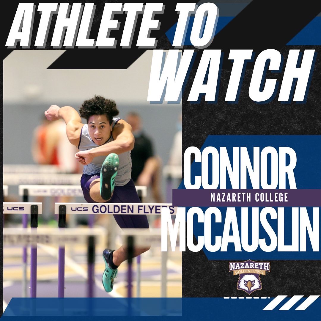 Empire8's tweet photo. Next on today’s #E8 Men’s Indoor Track and Field Athletes to Watch features Kaleb Luton and Connor McCauslin @NazAthletics @Nazxctf 

#e8 #e8proud #whyd3 #leaderscompetehere https://t.co/SOA8oldRw1