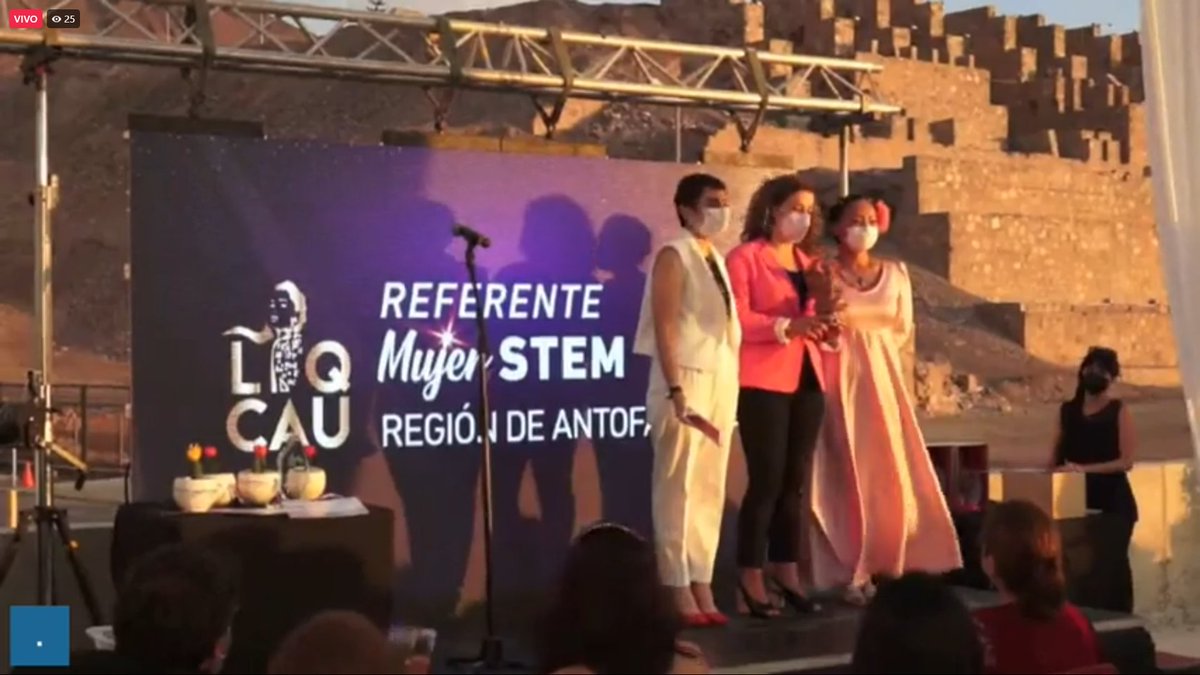 company_value's tweet photo. Le damos nuestras felicitaciones a @kathajenny , premiada en Categoría: Minería en la Ceremonia de Premiación: REFERENTE MUJER STEM REGIÓN DE ANTOFAGASTA .
#STEM #LIQCAU #HEUMA #UCN #ANTOFAGASTA https://t.co/xpaRz6wmry