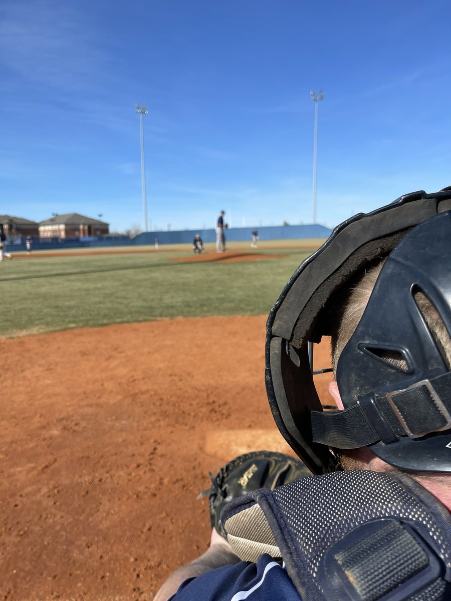 Great day for our first inter-squad of 2022! Loved the intensity and grit of this ball club! Guys really got after it today! Let em know gentlemen! #4pillars #RaidersNation #lasershow #allin