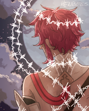 henbees's tweet photo. Such dark work, which cannot see the light of day, is to be done by her hand alone.
[#GenshinImpact #原神 #Rosaria #fanart] https://t.co/ATOTKCn91J