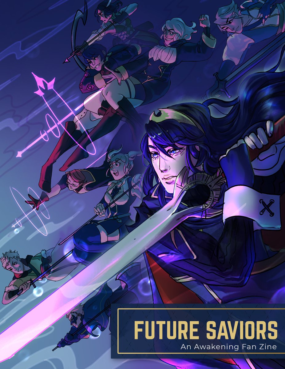 feakidszine's tweet photo. Our zine will be dropping for free this Saturday, so today we'd like take this opportunity to share the cover, which was illustrated by the very talented @odetodistance! We hope you enjoy the final product as much as we enjoyed creating it!
#FireEmblem #fireemblemawakening https://t.co/Ww26D0UgcM