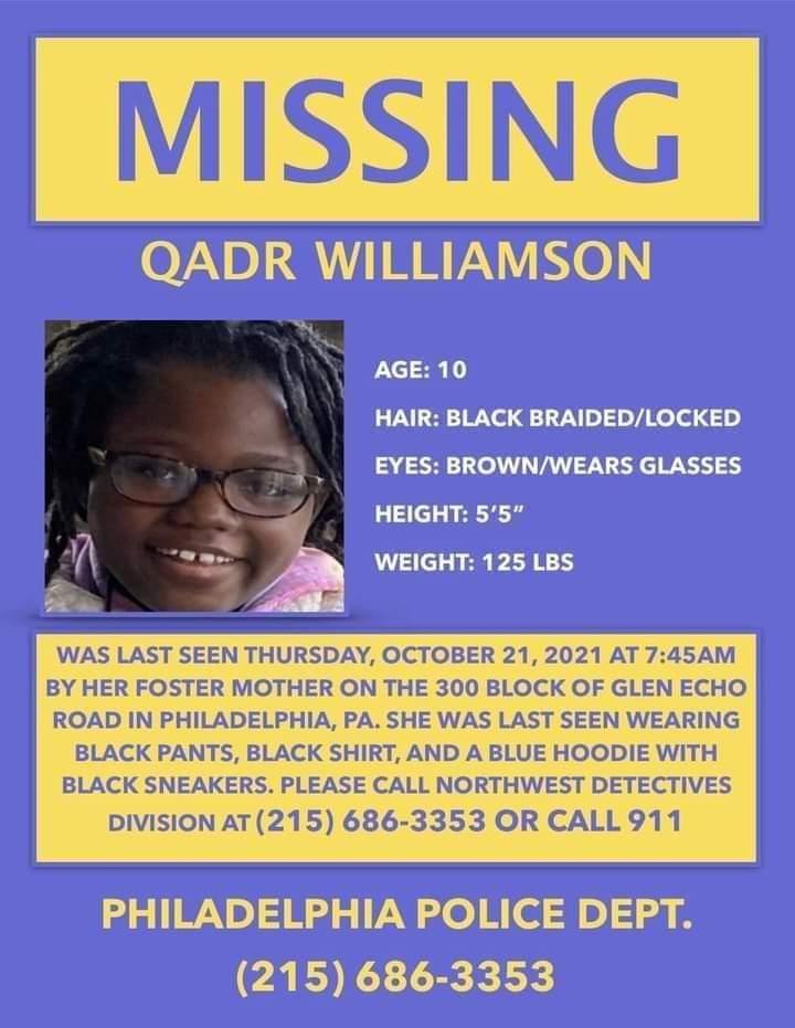 tryinsmilin's tweet photo. #QadrWilliamson alive and safe . 💜💜💜 https://t.co/9tSWm72kW5