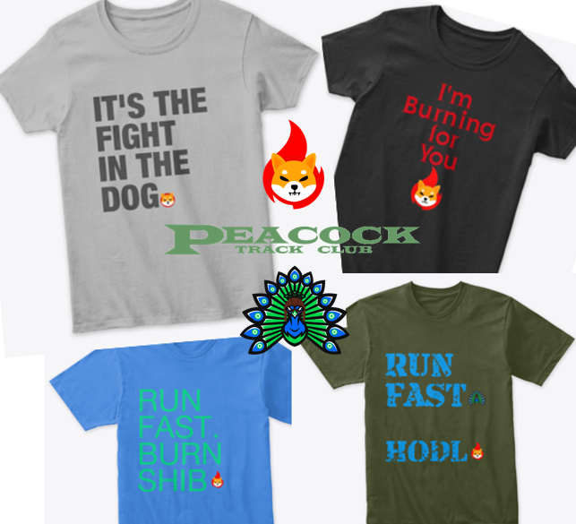 PeacockRunning's tweet image. Help our team grow and support community advertisement!  We need your help to burn and to grow our community outreach. Assist charity causes and #shib burns in our store #shibarmy. Run, sweat, feel the burn #runningteam #runner
peacock-track-club.creator-spring.com/listing/fighti…
peacock-track-club.creator-spring.com/listing/burnin…