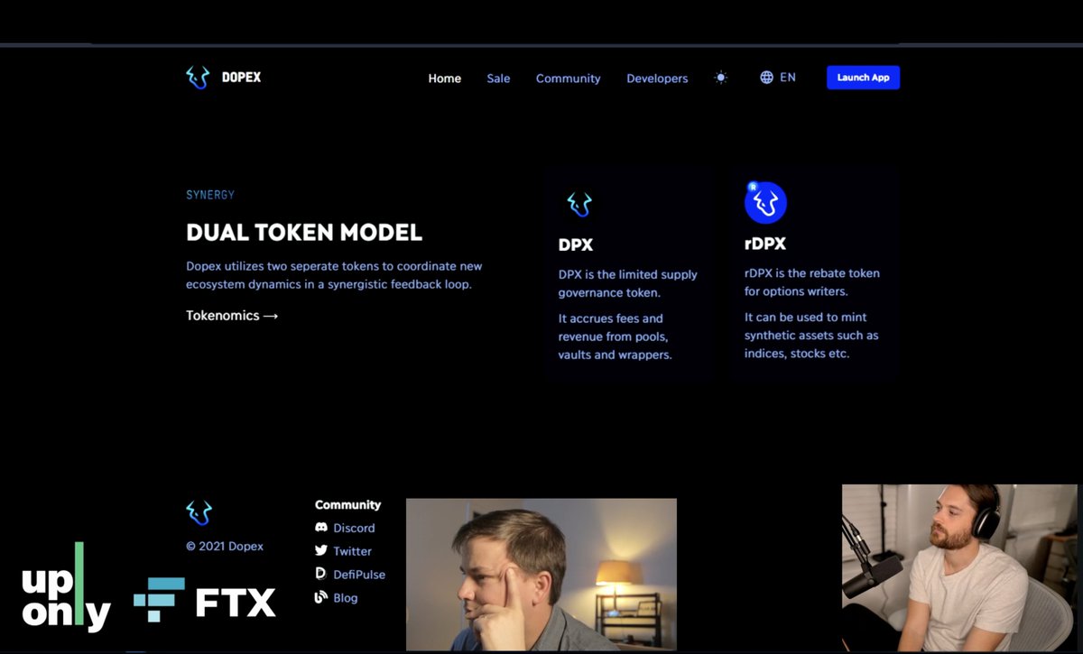 🍾 Congrats Dopefam! 
$DPX &amp; $rDPX hit ATH (again 😉)

“Dopex is my highest conviction bet” 
- Tetranode, UpOnly.tv - 2022

📺 Watch the episode on Twitch @ 01:22:30
twitch.tv/videos/1262580…

#Dopex #Arbitrum