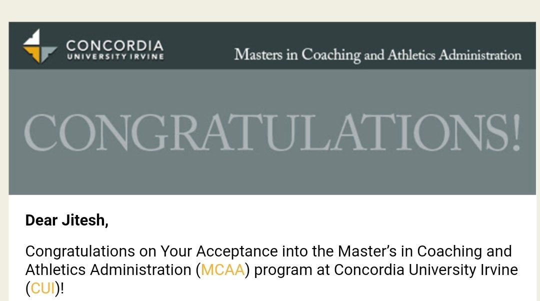 coachparmar's tweet photo. Let's go! Excited to dig deeper into coaching and athletic administration to enhance my practices to create more enriched athletic opportunities and experiences for my students and the league I am president of!

#mastersprogram #cuieagles #mastereducator #lifelonglearner #teacher https://t.co/ZCqDHFQlJQ