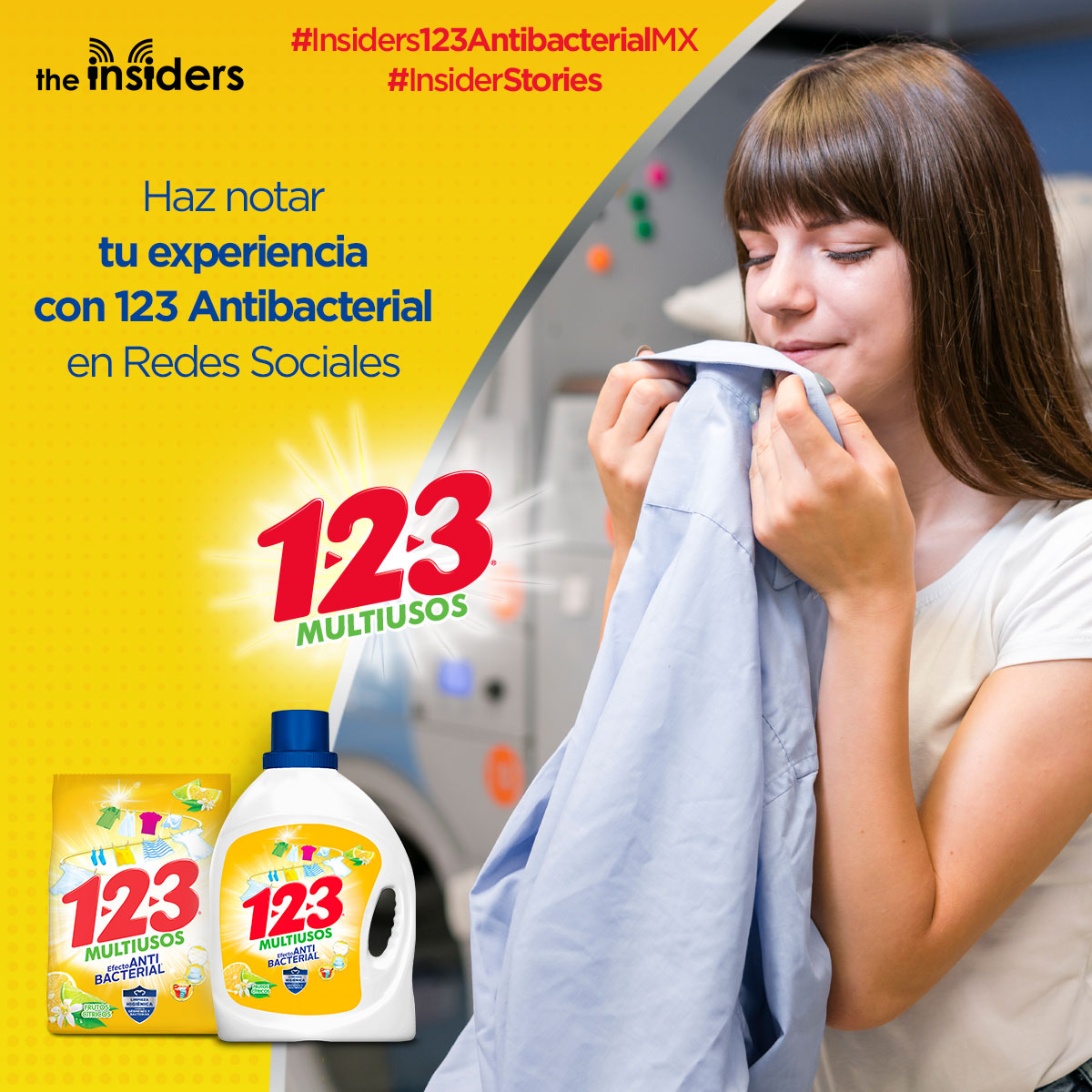 ¡Atención México🇲🇽!

Sigan compartiendo sus contenidos en sus redes sociales acerca de los usos que le han dado a su #123Antibacterial. 😃👌

¡Recuerden déjanos su reseña en el módulo Mi Testimonio comentando todo acerca del producto!

#Insiders123AntibacterialMX #InsiderStories