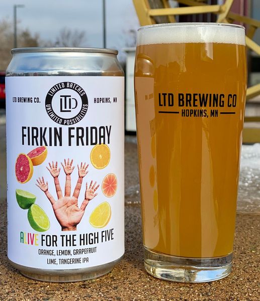 We're peeling pretty good about how tasty the firkin is! "Alive for the High Five IPA" is a 5 fruit combo of orange, lemon, grapefruit, lime, and tangerine. Citrus beer lovers this is for you!
On sale tonight at 10pm (will show sold out until then). 
ltd-brewing.square.site/product/firkin…