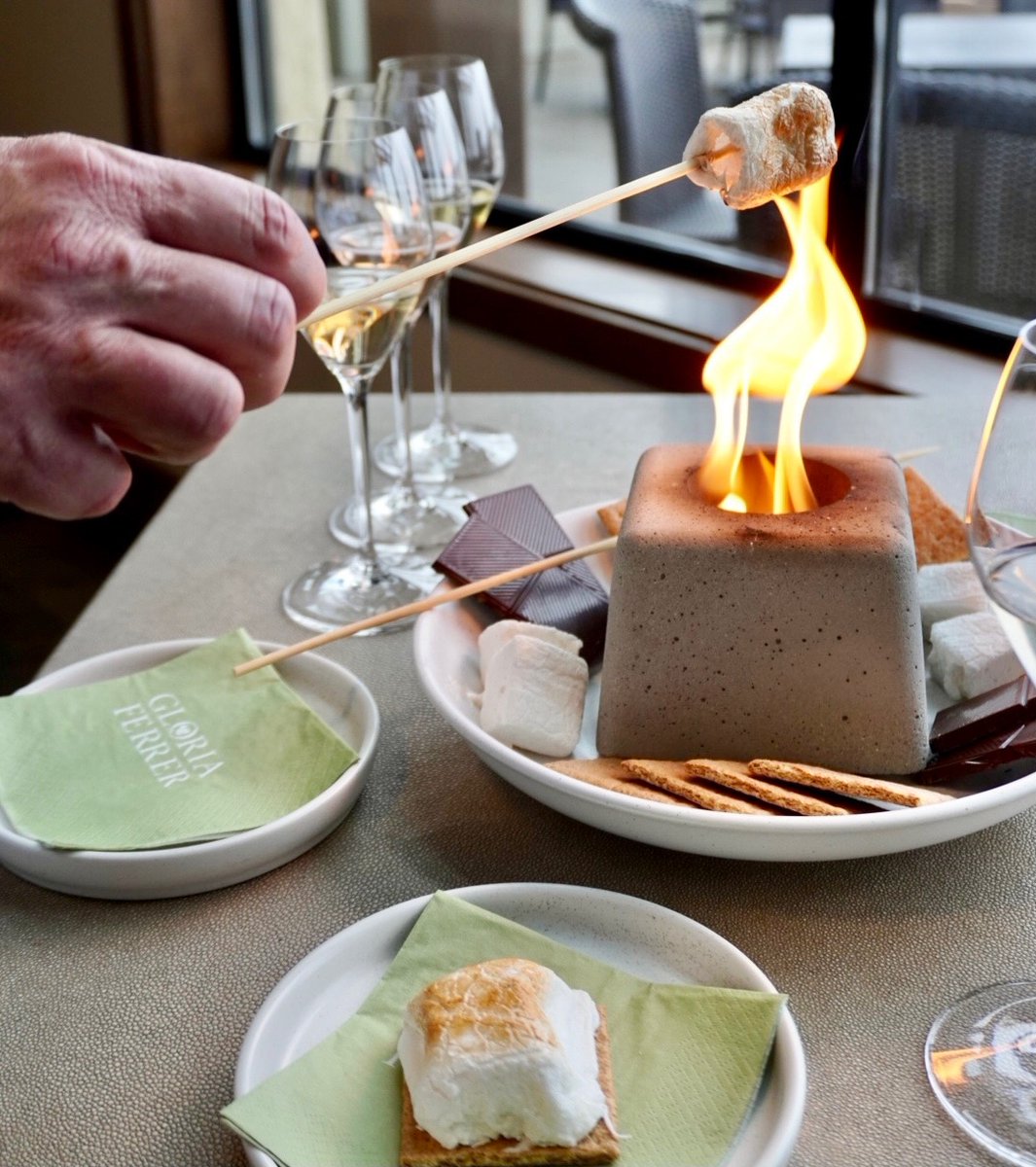 Make your visit to the winery s’more fun! We are offering table-side #smores through February, add this fun treat to complement your wines! ✨🥂#winterinwinecountry #smoresseason Book here: l8r.it/9VcG