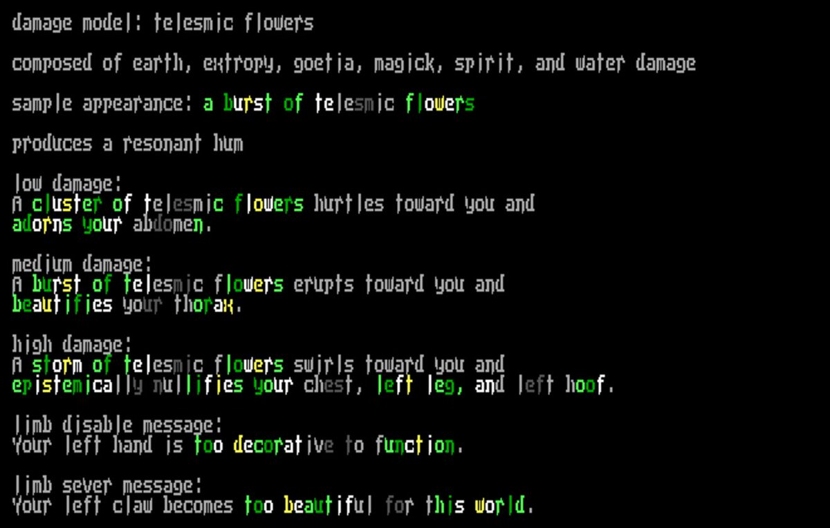 lostsoulsdamage's tweet image. ＴＥＬＥＳＭＩＣ  ＦＬＯＷＥＲＳ

composed of earth, extropy, goetia, magick, spirit, and water damage

produces a resonant hum