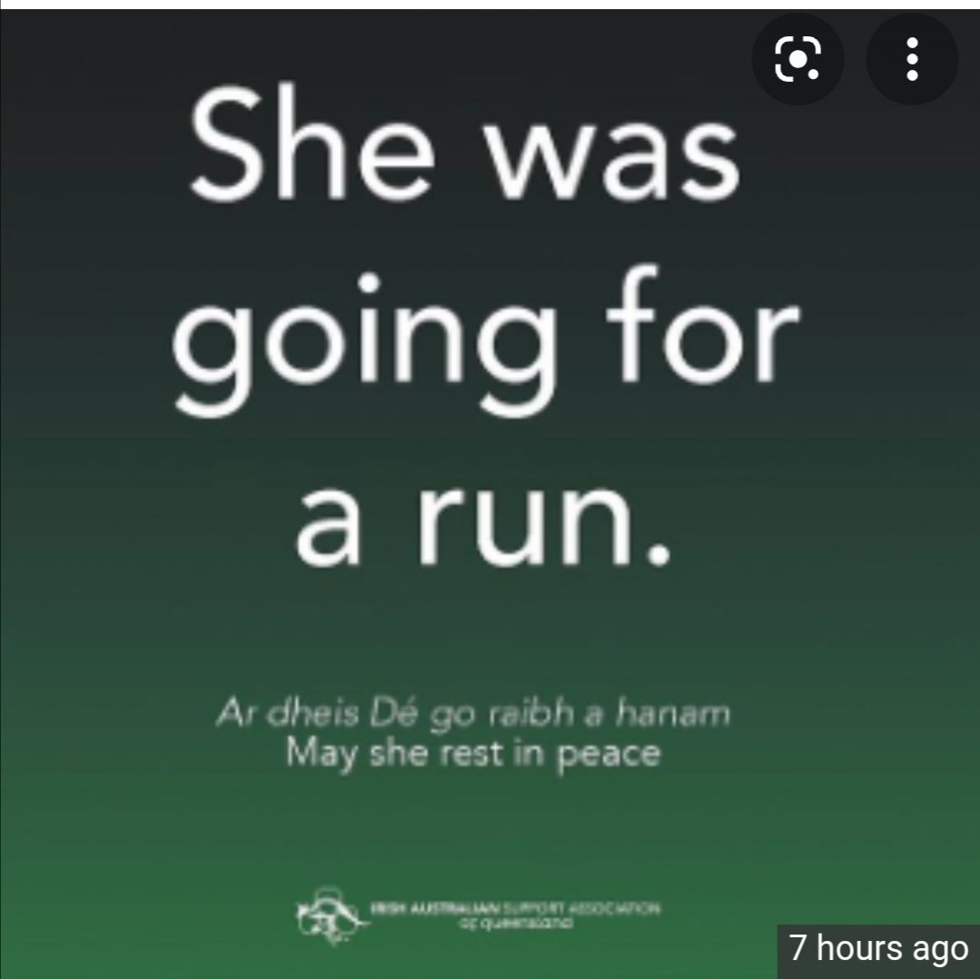 #shewasgoingforarun