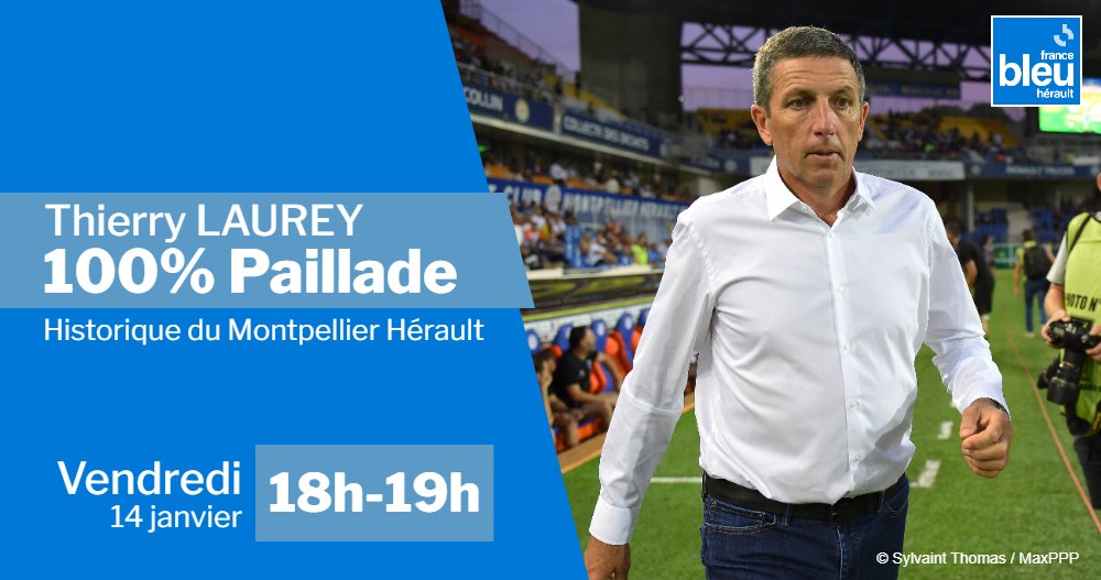iciherault's tweet photo. Ce soir, c'est 100% Paillade ! 

⚽️🎙️🔸🔹 18H | Des épopées, plus de 250 matchs disputés avec le @MontpellierHSC : Thierry Laurey, ancien coach de #Strasbourg, aujourd'hui entraîneur du @ParisFC, est l'invité de @B_Queneutte et @BenjiPsaume Cc #FBport #TeamMHSC #RCSAMHSC #ParisFC https://t.co/cX6YkMMFuQ