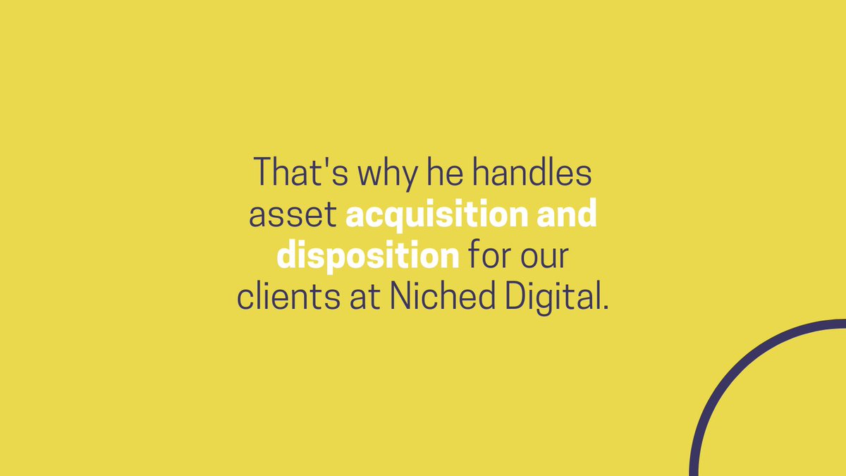 niched_digital's tweet photo. Meet the Co-Founder of @niched_digital — @AndrelWisdom. https://t.co/wn2Z8vAyvw