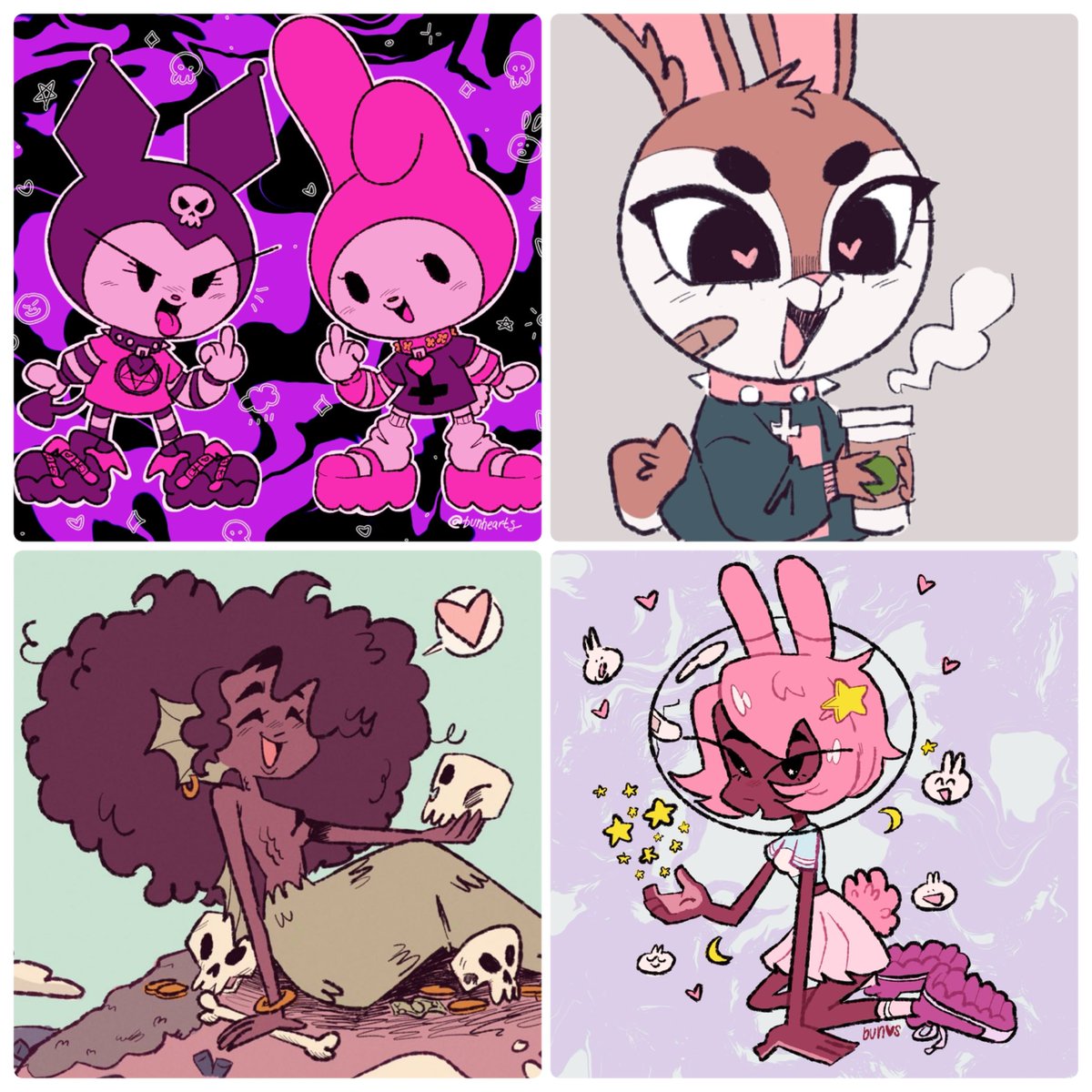 🐰Hi, I'm bun! I'm a black storyboard artist in Burbank CA, and I love drawing cute stuff being very rude and naughty! 
Here's where you can find me! 💖
🌐https://t.co/SOeEo7THdi
🐰https://t.co/g0mH5eJD2Z 