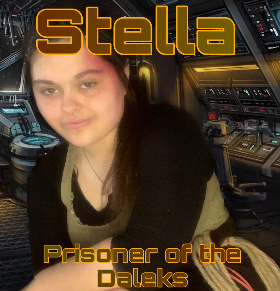 mbunnyj's tweet photo. @trevorbaxendale Don’t know if you’ll ever see this… but I cosplayed as Stella from Prisoner of The Daleks. Or I tried to. https://t.co/TXlfqYJIi7