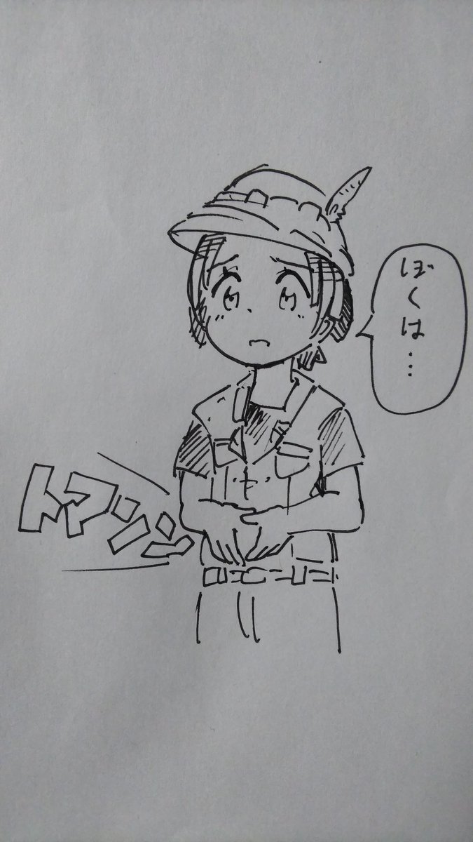 本日深夜に二期も3周年を迎えるので、当時放送終了後に描いたラクガキたちを見返してた 