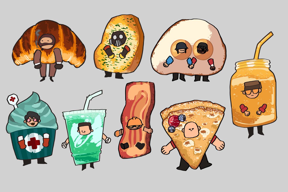 terraxart's tweet photo. *turns you into a breakfast item* https://t.co/JriIfDcvdZ