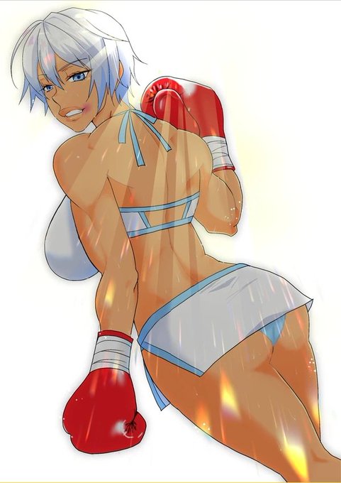 Swimsuit fighter キャラメル肌は正義 