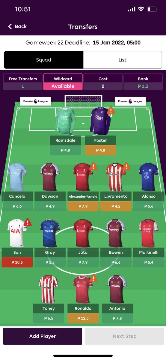 FPL_Monkey's tweet photo. @FPLGeneral I’ve got too many other problems, need to get more attacking DGW numbers https://t.co/Y68KcPac2t