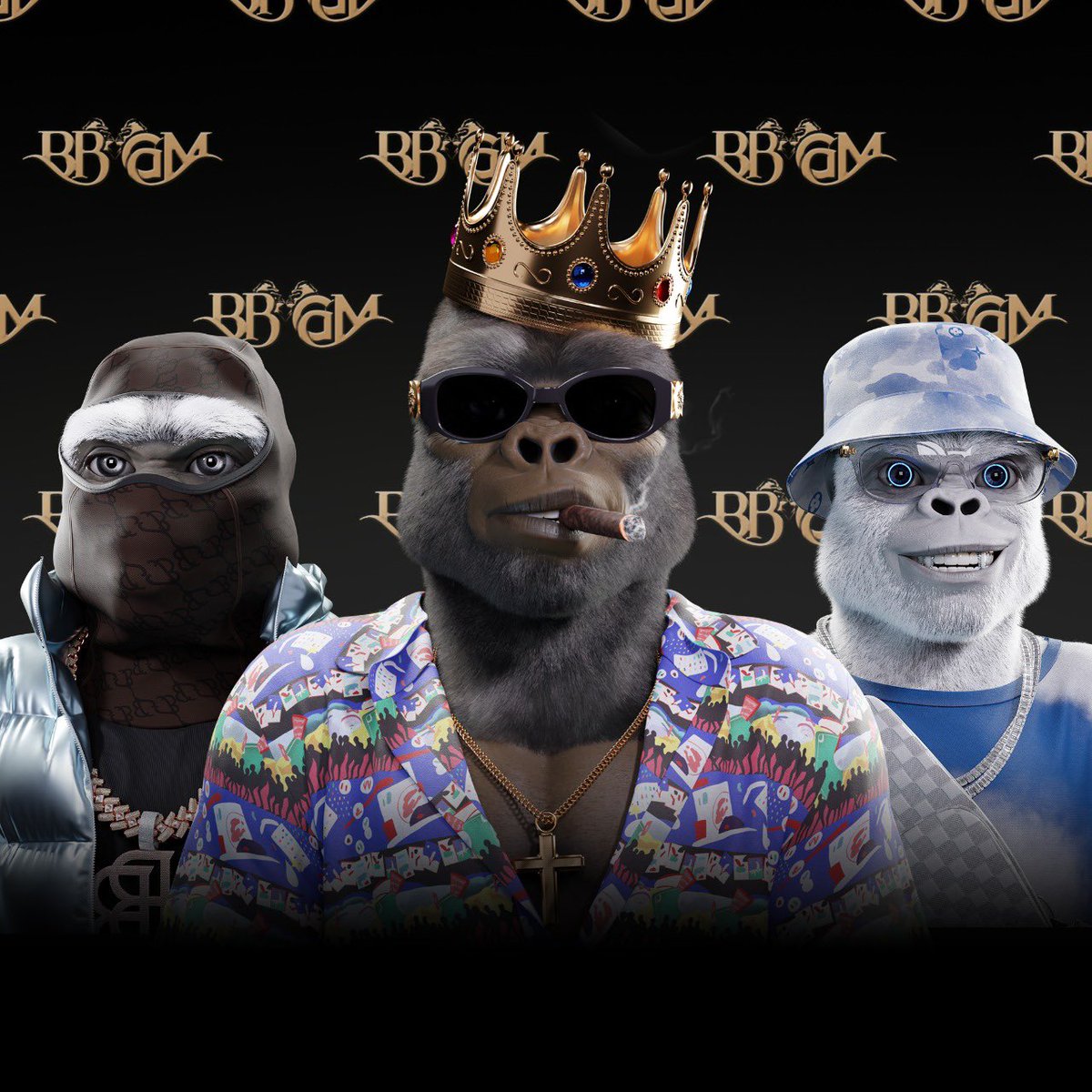 Welcome to the Bad Boy Gorilla Mob! Lets take over the jungle🚀🚀