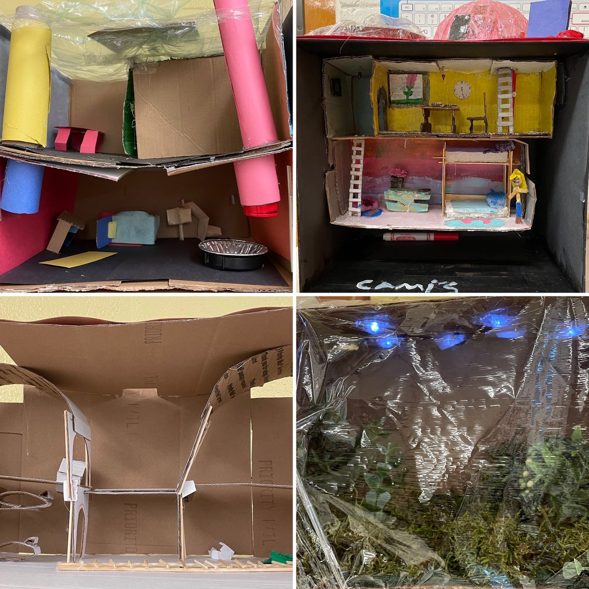 LorLanBar's tweet photo. Designing homes for Mars @WHOwenES These 5th graders created great prototypes! #STARward #STEM #RTI https://t.co/tw4AxIOcRg