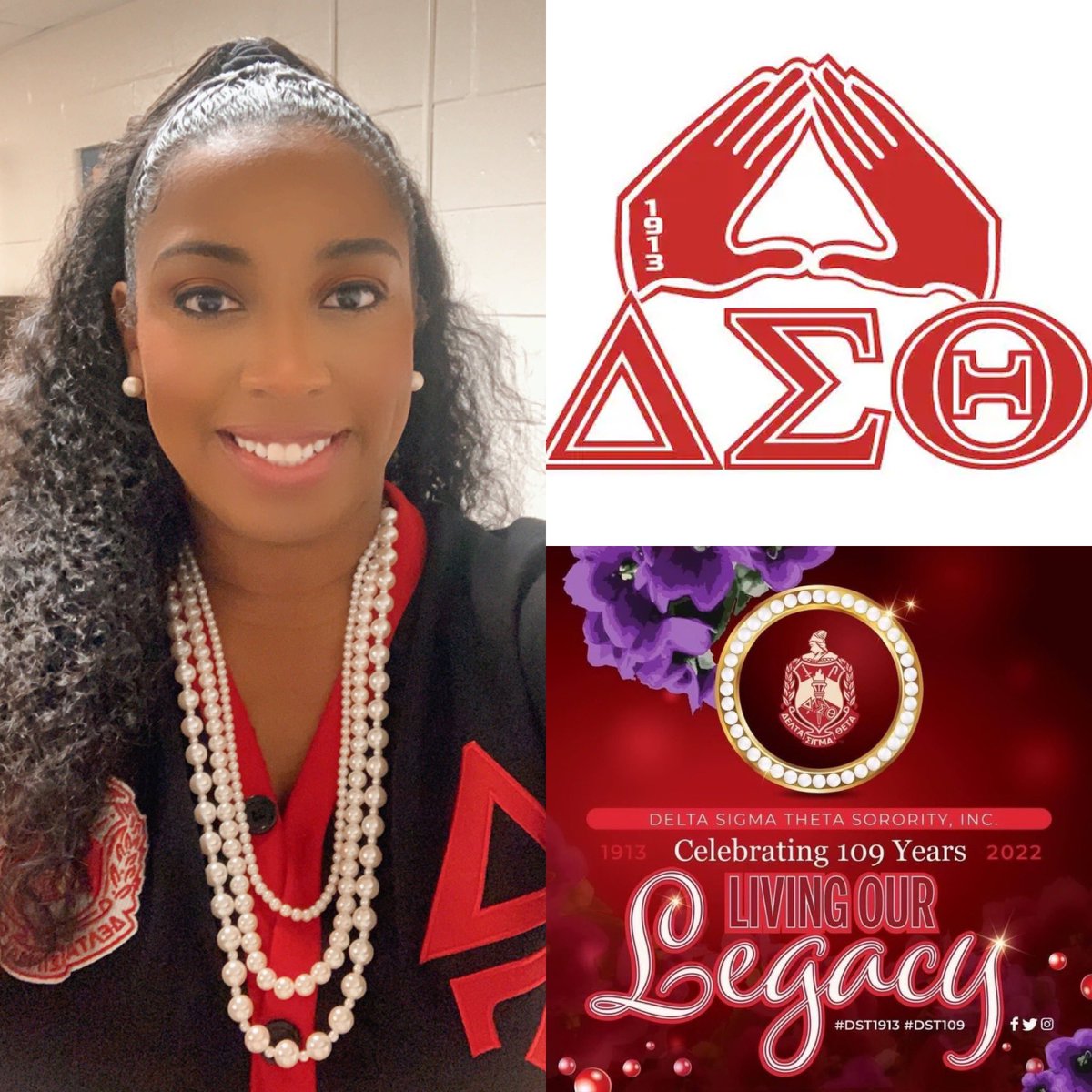 MrsQJackson's tweet photo. Happy Founders Day to my lovely Sorors of DST! 🔺🐘
#ThetaTau #Spr13 #DST109 https://t.co/t0NhReKnnA