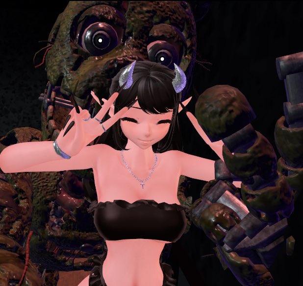 DarlingDezire's tweet photo. Life is good 💕 #VRChat #VR #VirtualReality https://t.co/7nVsGOqdp0
