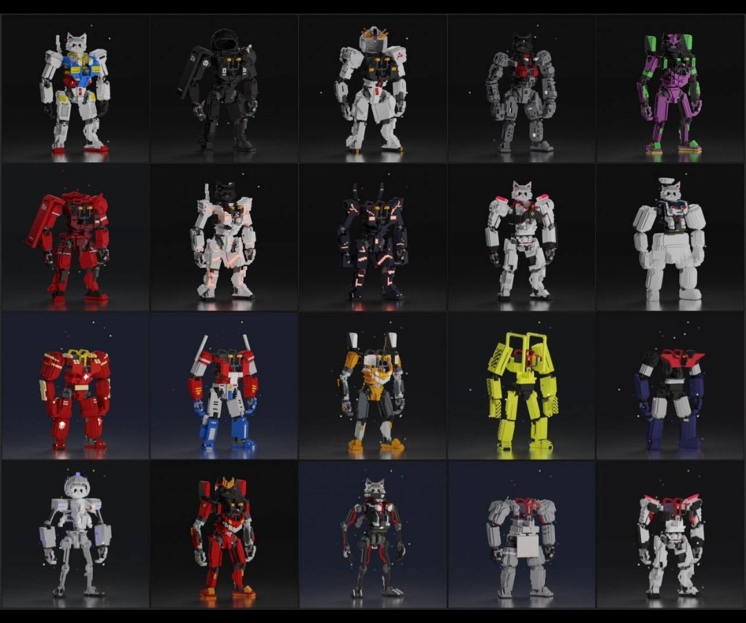 Legendary of Nekomeka Collection
ready for the Sandbox Game #nekomeka #SandboxGame