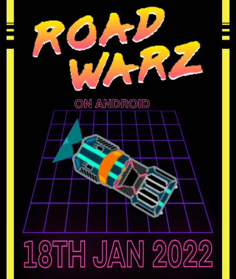 MadChookStudio's tweet photo. Super exciting news- @Griffmakesgames and @cwilksch1 from Mad Chook Studio are releasing a side project this Tuesday! Road Warz can be played on android only(for now). 🚙🤩 More info to come!!

#gamedev #gamedevelopment #exciting #pixelart #gameproject https://t.co/czIoaz7DE2