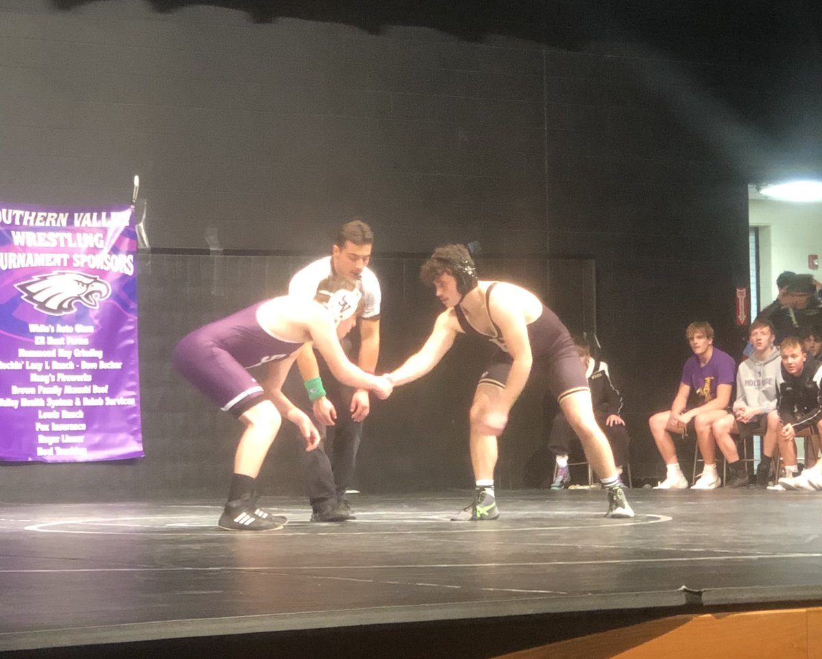 a_melroy22's tweet photo. Great to see Max and Carson in their @HoldregeDusters wrestling debut tonight! https://t.co/JXxPtzyvZY