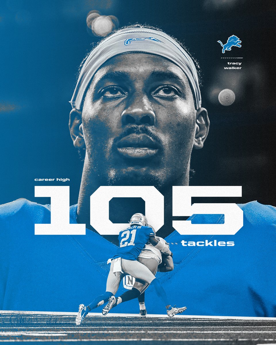 Lions's tweet photo. .@TracyWalkerIII understood the assignment! https://t.co/0QDPg4mOa1