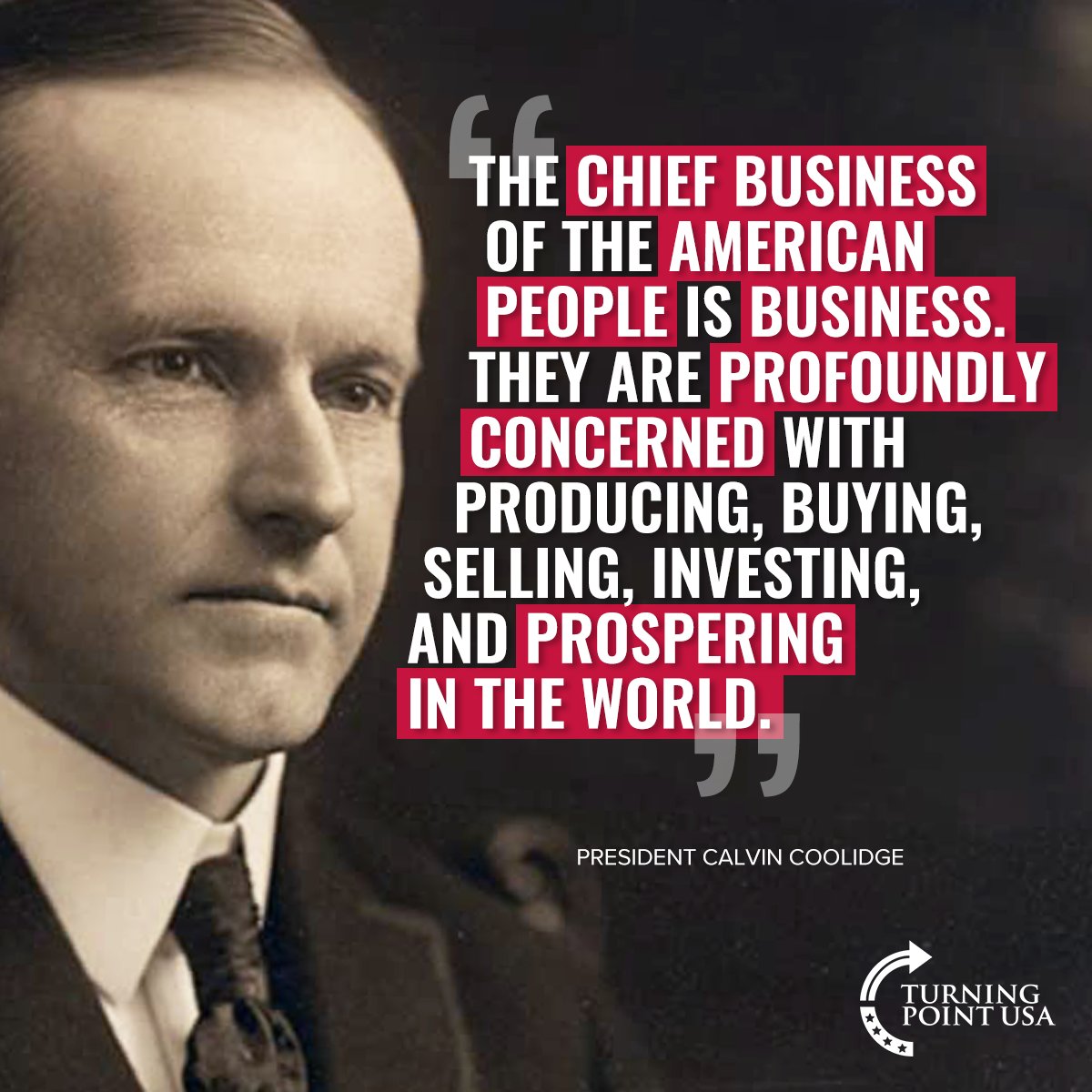 TPUSA's tweet photo. Free markets, free people! #GenFree https://t.co/aEQf8ebXXG