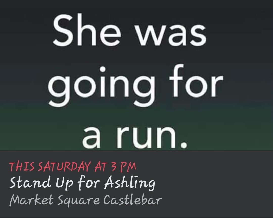 #Castlebar friends, https://t.co/eVdRa4rKDT

 #SheWasGoingForARun https://t.co/HCInX9gmYf