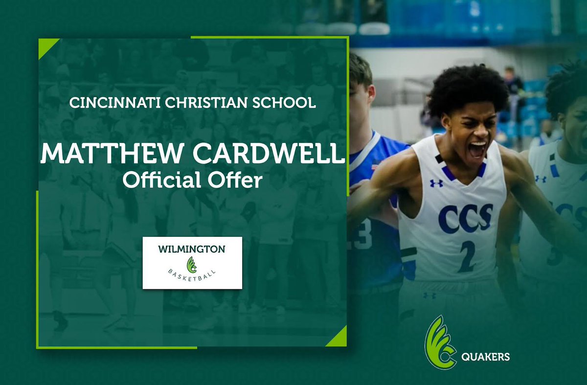 MatthewCardwel3's tweet photo. After a great talk with @thefirstblogboy I am blessed to receive an offer from Wilmington College! Huge thanks to @Coachm_m and @onimpact3!! @GoCCSCougars https://t.co/CnENlAcxLy