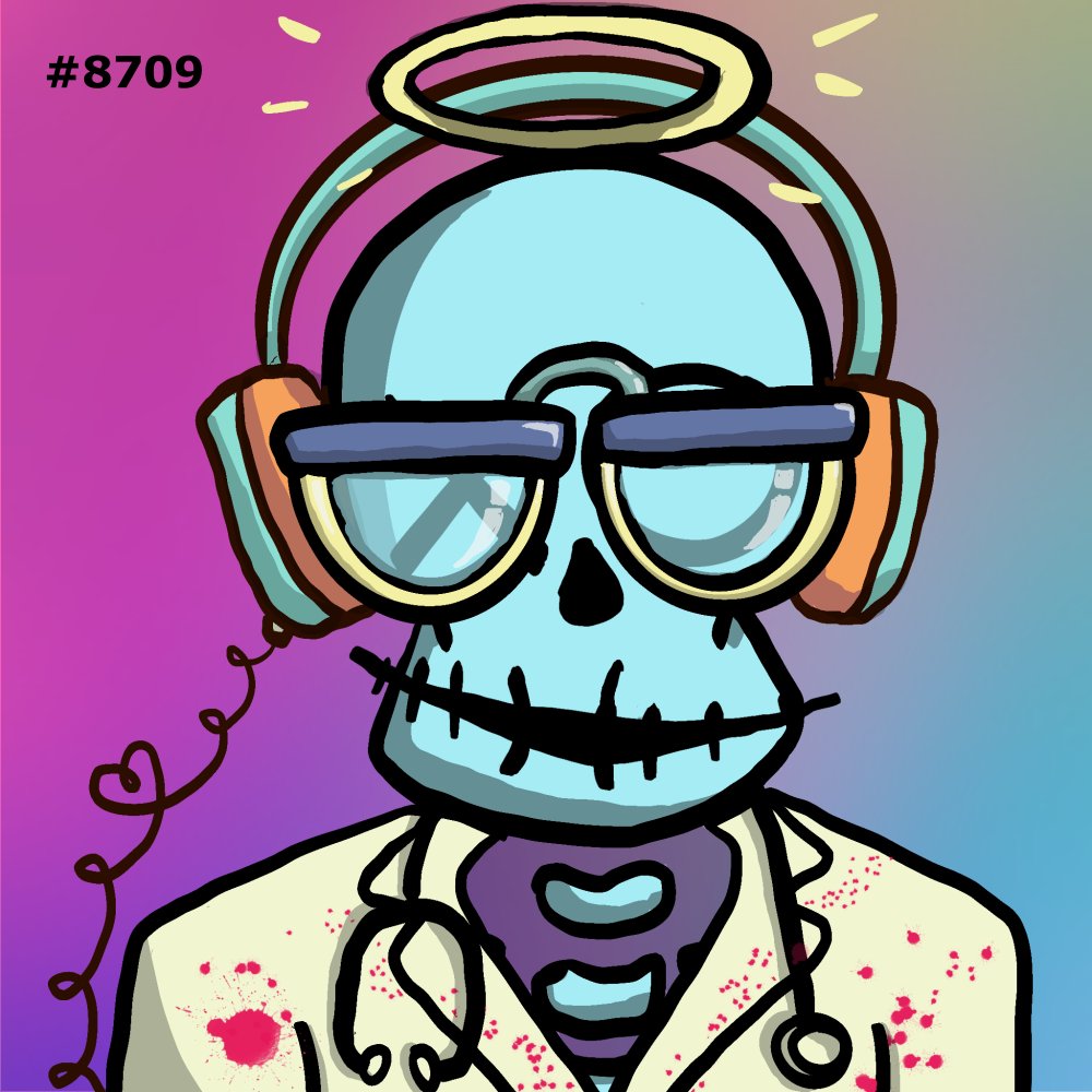 skellies_sales's tweet photo. Skellies #8709, Sold for 1.000005 SOL,1/13/2022, 7:37:28 PM,https://t.co/U9cpy4EdtT Eden #solananfts #solana #nftcommunity #nfts https://t.co/ACNOayowN9