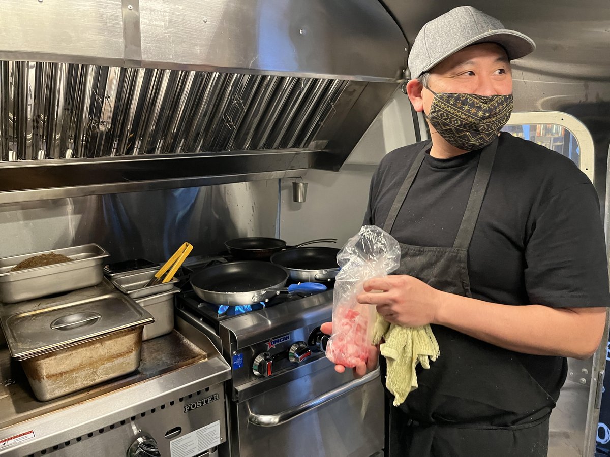 Jo Horwood (@journojo_) on Twitter photo First up on that food truck residency is <a href="/Roy_Ohhhhhh/">Chef Roy Oh</a>, who runs <a href="/royskitchenyyc/">royskitchenyyc</a>: "I'm very much about changing the norm and breaking tradition. When they approached me about this project I was excited because <a href="/ThePlazaYYC/">The Plaza Theatre</a> has been such a staple in Kensington, and for Calgary." First up on that food truck residency is <a href="/Roy_Ohhhhhh/">Chef Roy Oh</a>, who runs <a href="/royskitchenyyc/">royskitchenyyc</a>: "I'm very much about changing the norm and breaking tradition. When they approached me about this project I was excited because <a href="/ThePlazaYYC/">The Plaza Theatre</a> has been such a staple in Kensington, and for Calgary."