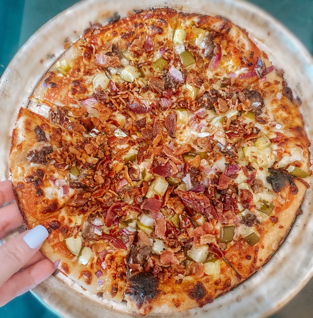 SSTBraintree's tweet photo. A limited late-night menu is BACK effective January 13th from 10 pm - 12 am daily, serving pizza. Stay tuned as we roll out the rest of the late-night menu items soon. What kind of 🍕 will you be ordering? https://t.co/vTO0nDgv4j