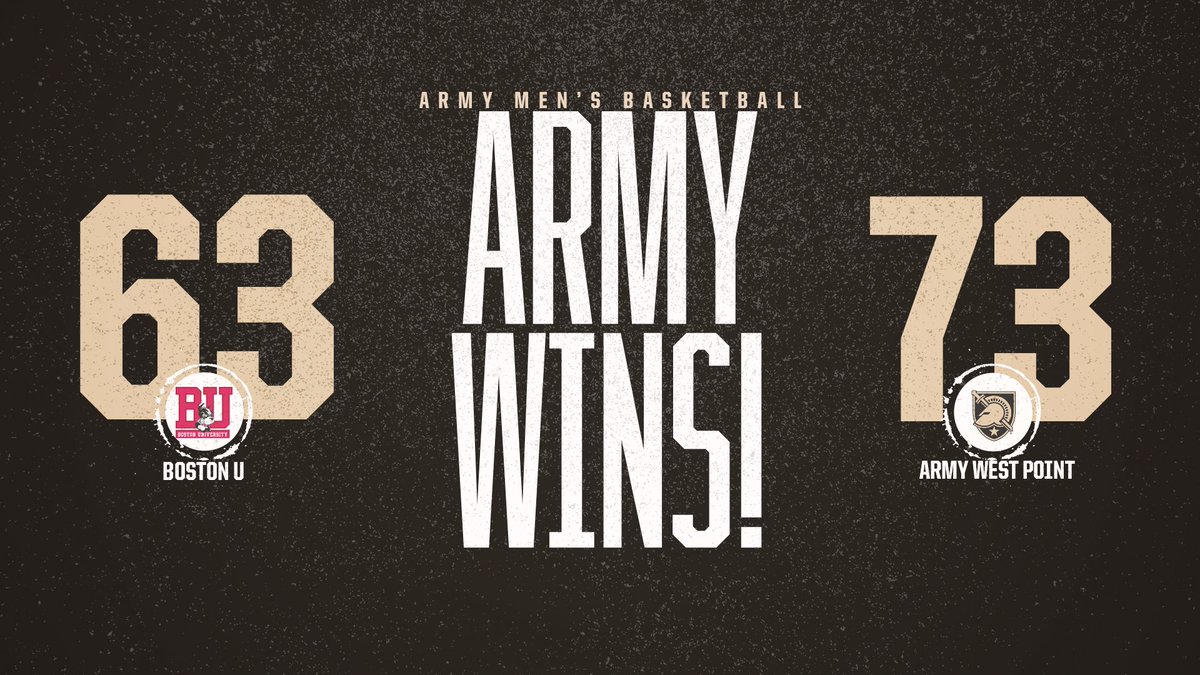 ArmyWP_MBB's tweet photo. Back in the WIN column!
#GoArmy | #FightOnToVictory https://t.co/KU2k4qTuAR