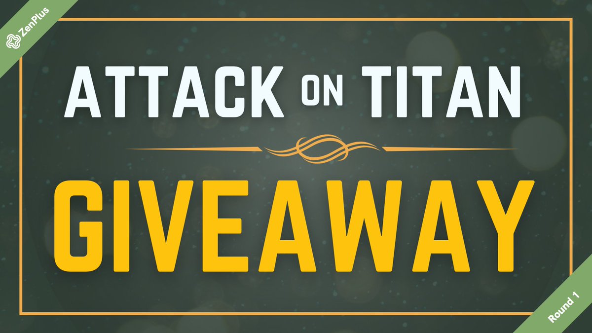 Wildbergerrrr's tweet photo. 🎁#AttackonTitan MEGA GIVEAWAY!🎁

Round 1⃣:
WIN a Levi, Mikasa, or Eren ARTFX J figure!

Entry:
1. Follow me &amp; @zenplus_en
2. RT this tweet
3. Reply with the figure you want

LEVEL UP ⤴️:
800+ RTs = 2 separate winners for each figure!

⏰Ends Jan 31, 10AM JST!

#AotFinalSeason https://t.co/Ui4xBLA74D